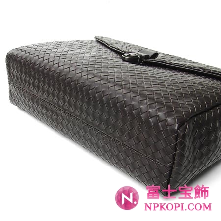 ボッテガヴェネタ/BOTTEGA VENETA/ レザーブリーフケース /コーヒーブラウン122139 v4651 2040